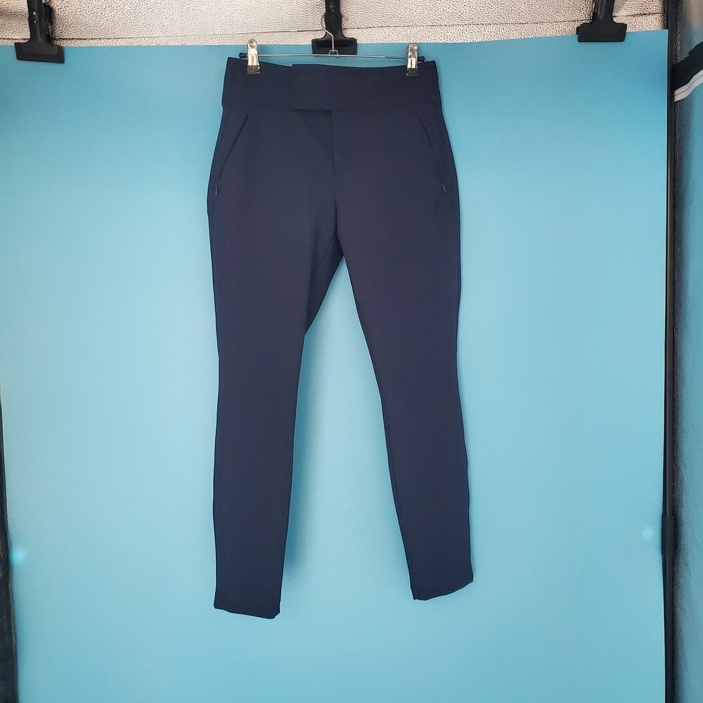 Old Navy Trousers Size 6 Tapered Cropped Zip Pockets